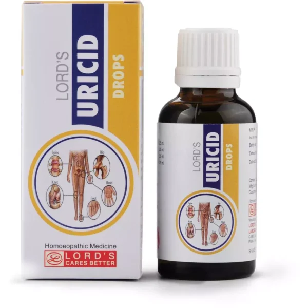 Uricid Drops 30ml, Lords