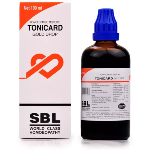 Tonicard Gold Drops 100ml, SBL