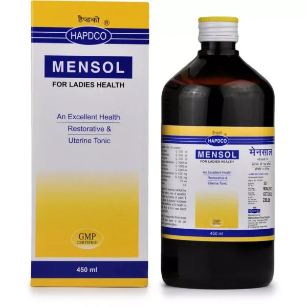 Mensol Syrup 450ml, HAPDCO