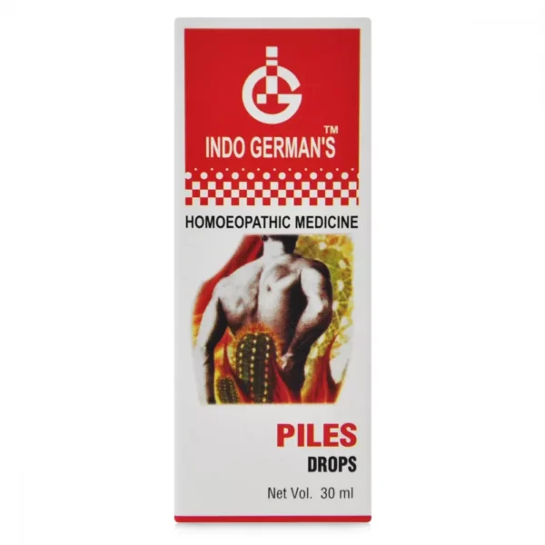 Piles Care Drops 30ml, Indo German