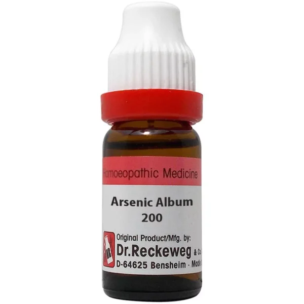 Arsenic Album 200 11ml, Dr Reckeweg