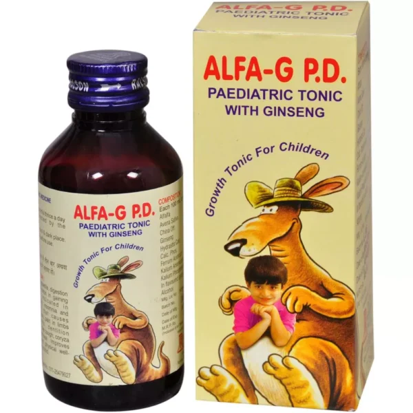 Alfa-G P.D. Paediatric Tonic With Ginseng 115ml, Ralson