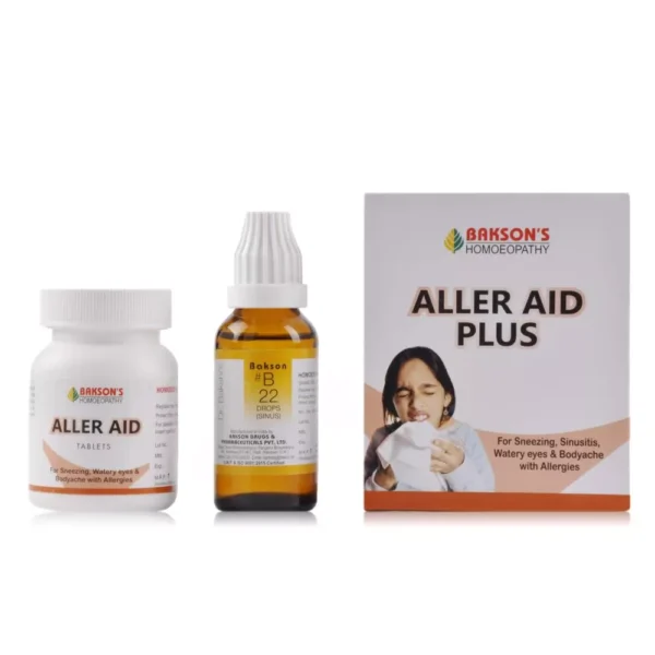 Aller Aid Plus (30ml+75tab) 1Pack, Bakson