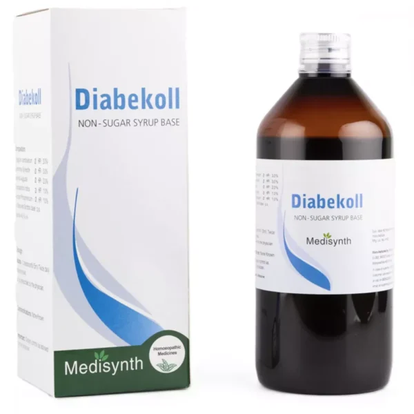 Diabekoll Syrup 450ml, Medisynth