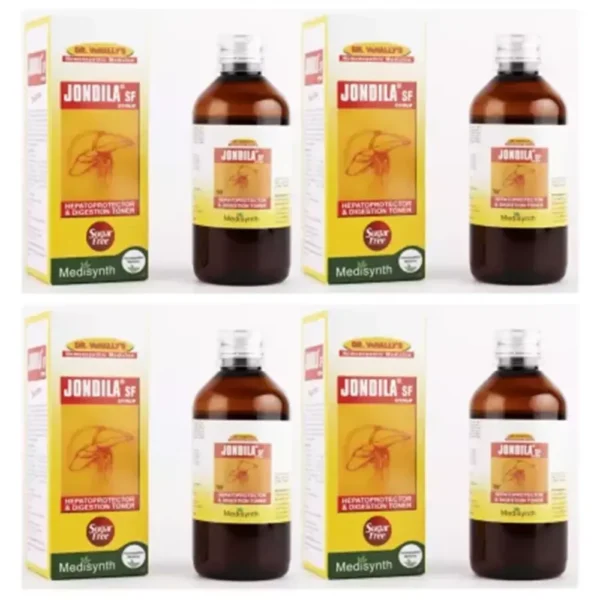 Jondila SF Syrup 200ml, Pack of 4