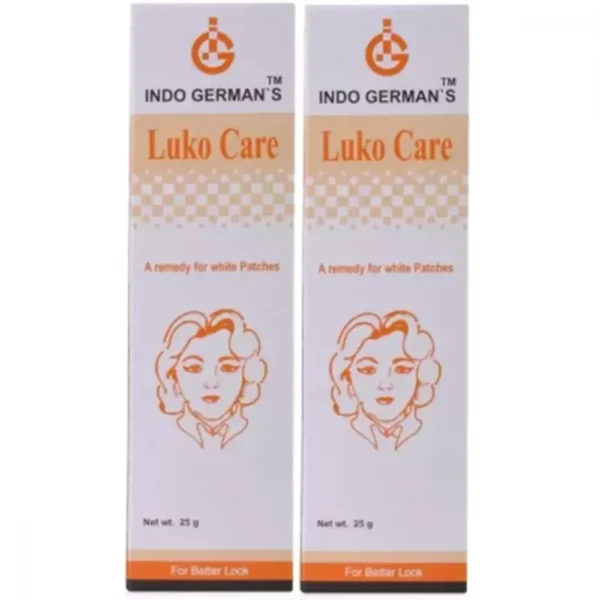Luko Care Ointment 25g, Pack of 2, Indo German