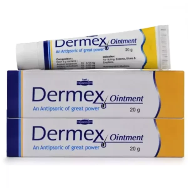 Dermex Ointment 20g Pack of 2, HAPDCO