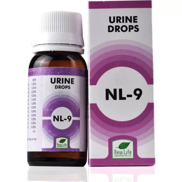 NL 9 (Urine Drops) 30ml, New Life