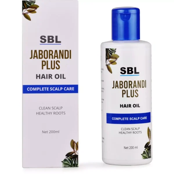 Jaborandi Plus Hair Oil 200ml, SBL