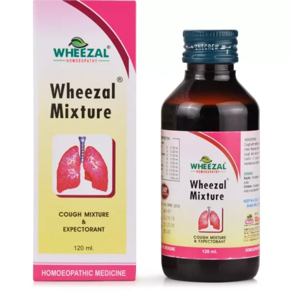Wheezal Mixture 120ml, Wheezal