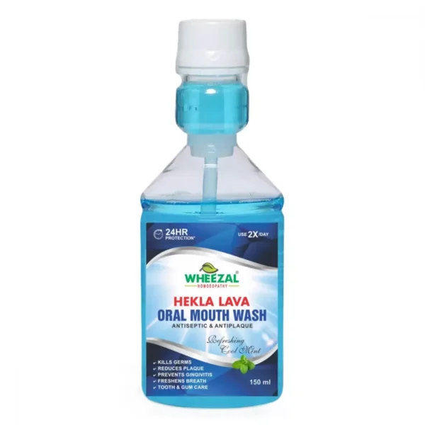 Hekla Lava Mouth Wash 150ml, Wheezal
