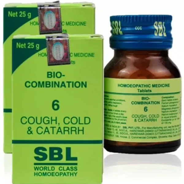 Bio Combination 6 25g, Pack of 2, SBL