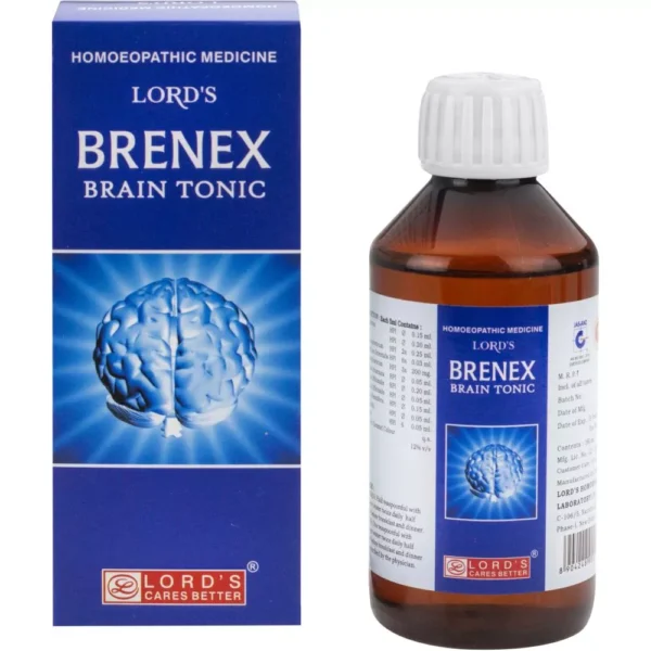 Brenex Syrup 180ml, Lords