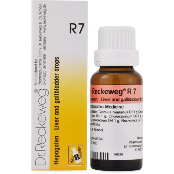 R 7 (Hepagalen) 22ml. Dr Reckeweg
