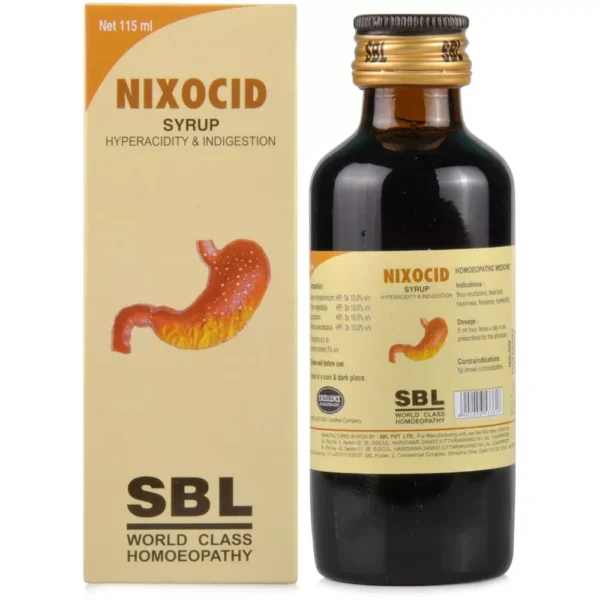 Nixocid Syrup 115ml, SBL