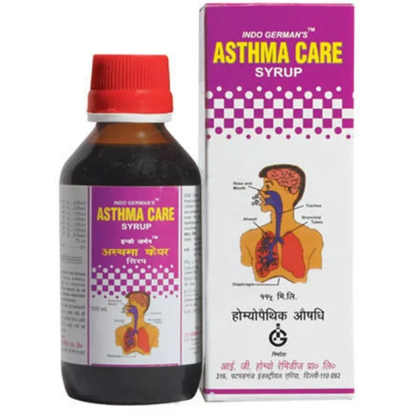 Asthma Care Syrup 180ml, Indo German