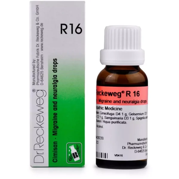 R 16 (Cimisan) 22ml, Dr Reckeweg