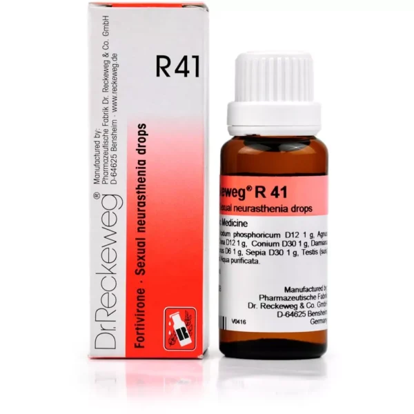 R 41 (Fortivirone) 22ml, Dr Reckeweg