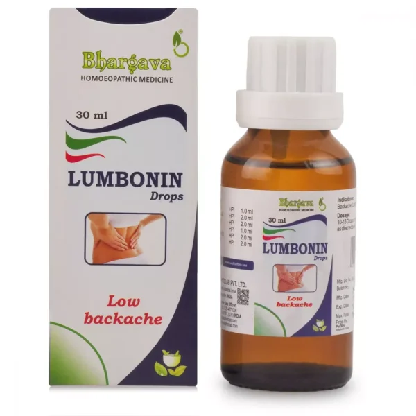 Lumbonin Drops(Minims 36) 30ml, Bhargava