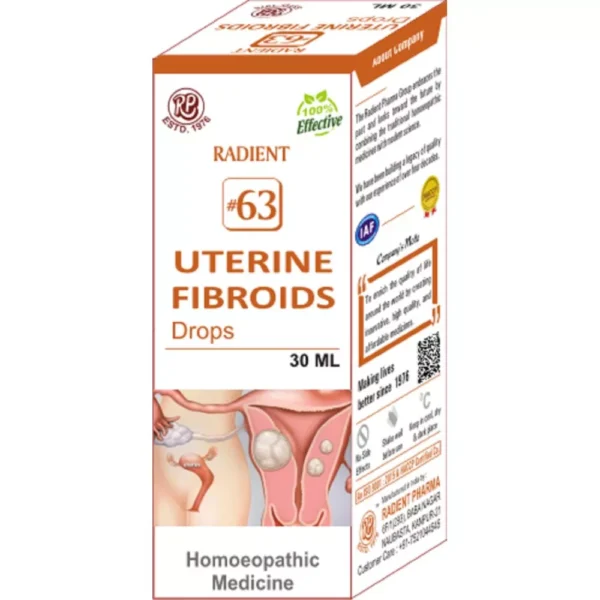 Radient 63 Uterine Fibroids 30ml, Radient