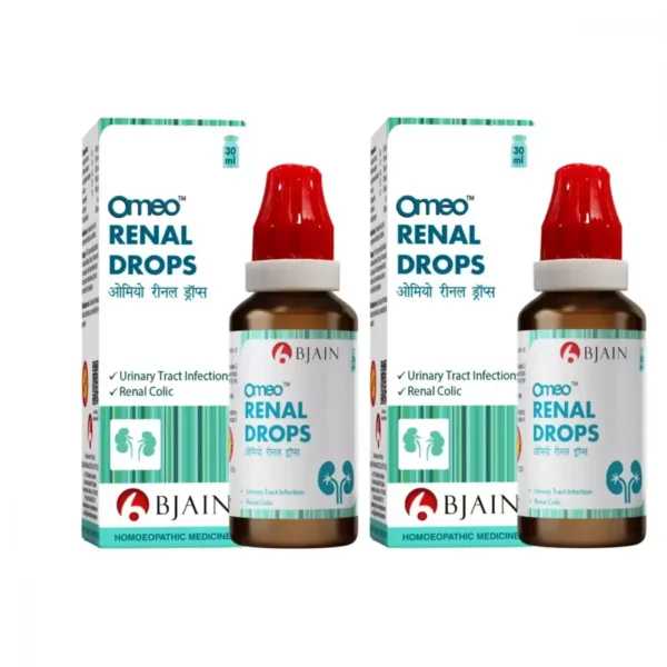 Omeo Renal Drops 30ml Pack of 2, BJain