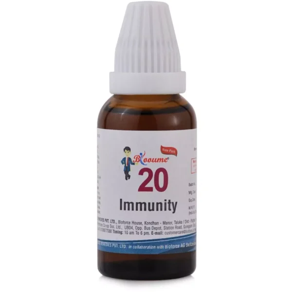 Blooume 20 (Immunity) Drops 30ml, Bioforce