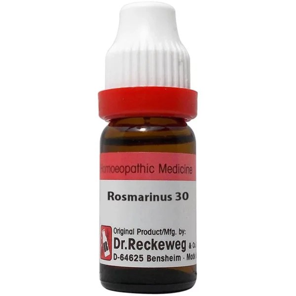Rosmarinus Officinalis 30 CH 11ml, Dr Reckeweg