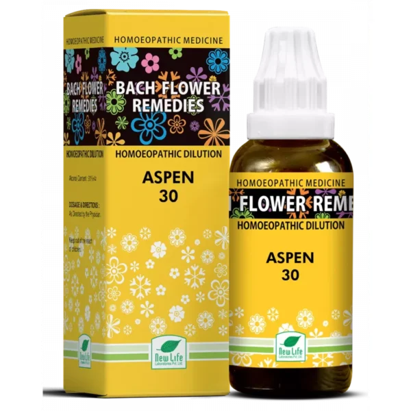 Bach Flower Aspen 30ml, New Life