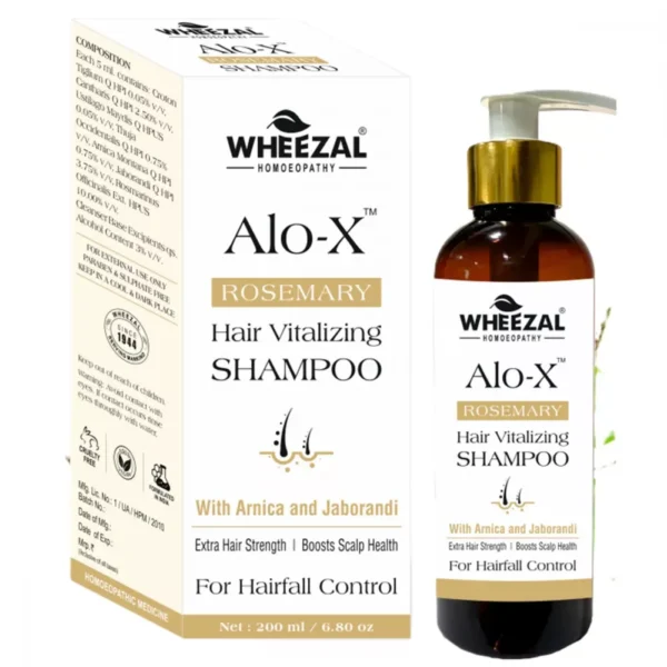 Alo-X Hair Vitalizing Shampoo 200ml, Wheezal