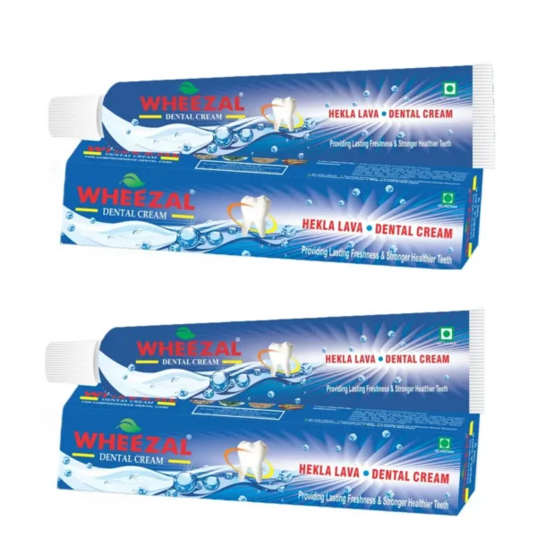 Hekla Lava Dental Cream (Tooth Paste) 100g Pack of 2, Wheezal