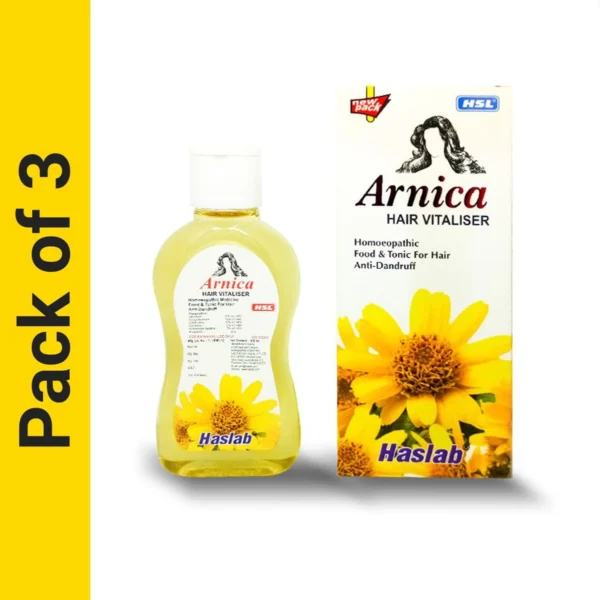 Arnica Hair Vitalizer 100ml X 3, Haslab