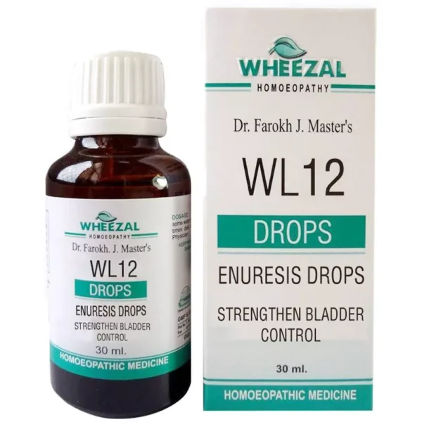WL 12 Enuresis Drops 30ml, Wheezal