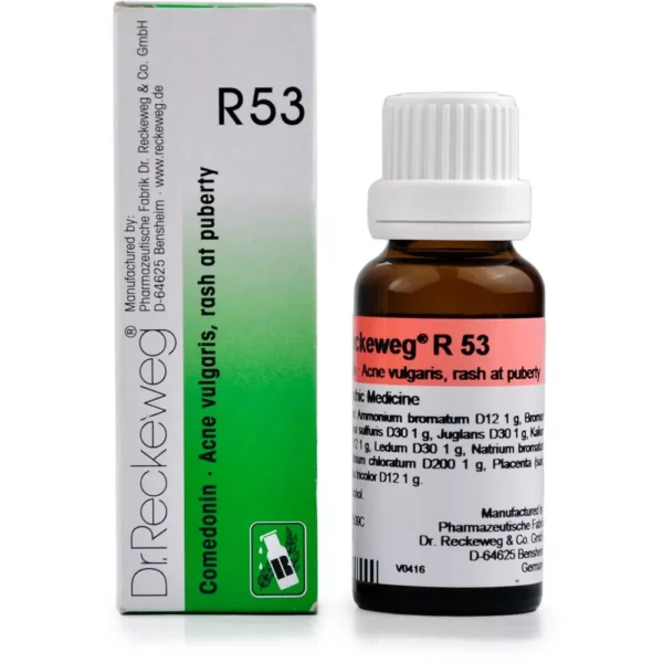 R 53 (Comedonin) 22ml, Dr Reckeweg
