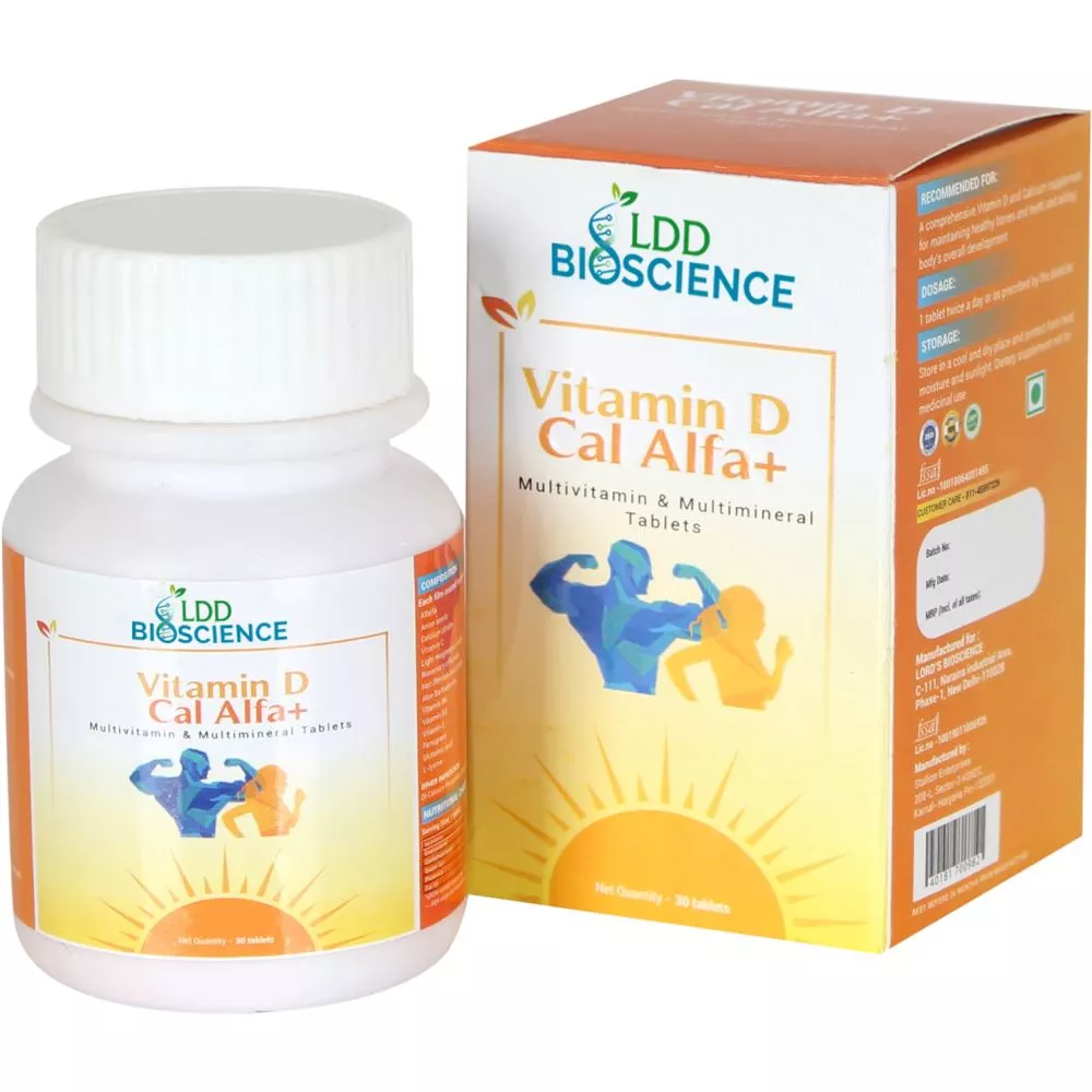 LDD Bioscience Vitamin D Cal Alfa + (60tab)