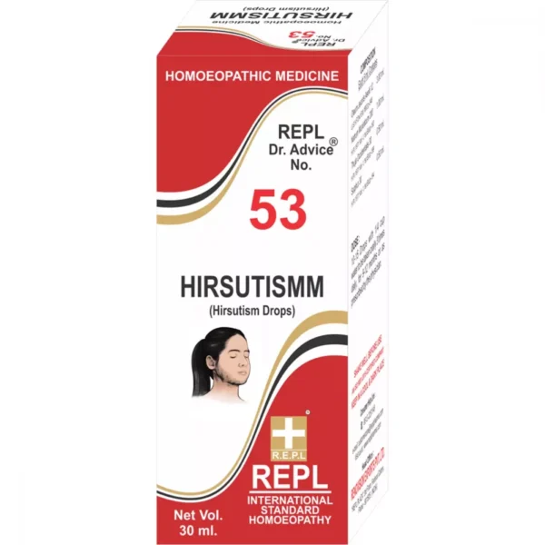 REPL No 53 (Hirsutismm) 30ml, REPL