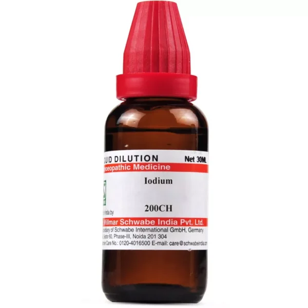 Iodium 200 CH 30ml, Willmar Schwabe India