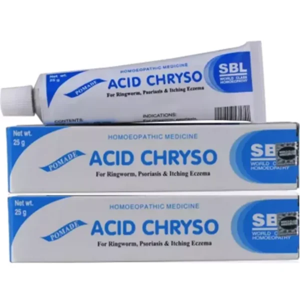 Acid Chryso Ointment 25g X 2, SBL