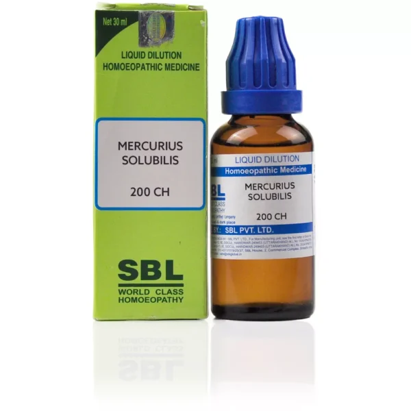 Mercurius Solubilis 200 CH 30ml, SBL
