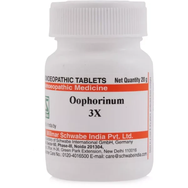 Oophorinum (Ovary) 3X 20g, Willmar Schwabe India