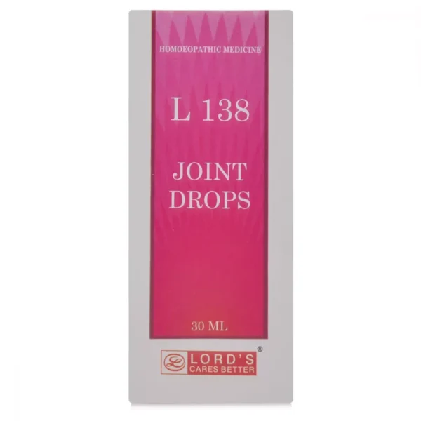 L 138 Joint Drops 30ml, Lords