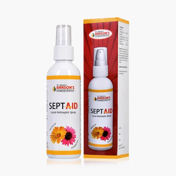 Sept Aid Spray 100ml, Bakson