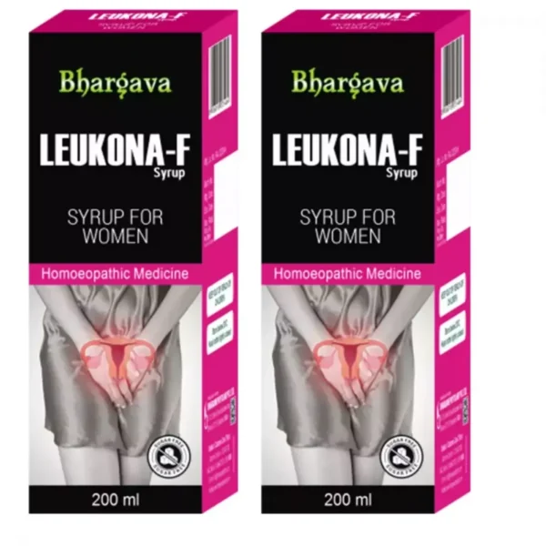 Leukona F Syrup 200ml Pack of 2, Bhargava
