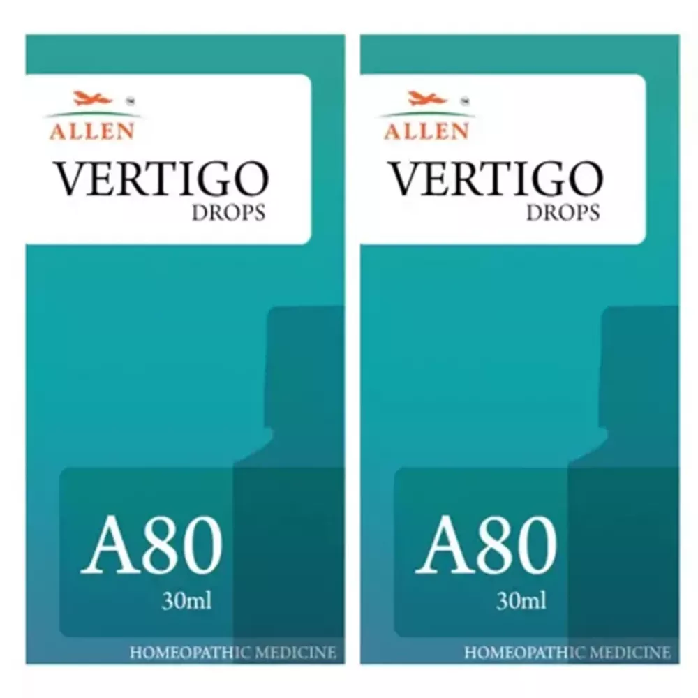 Allen A80 Vertigo Drops (30ml, Pack of 2)