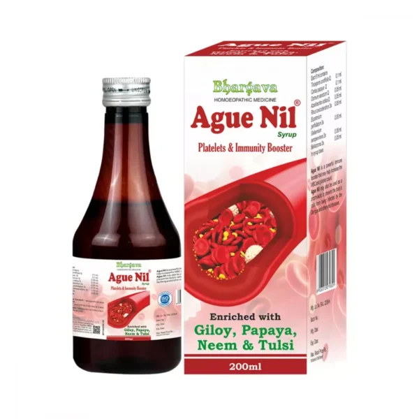 Ague Nil Syrup 200ml, Bhargava