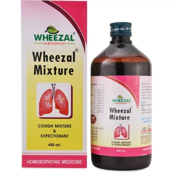 Wheezal Mixture 450ml, Wheezal